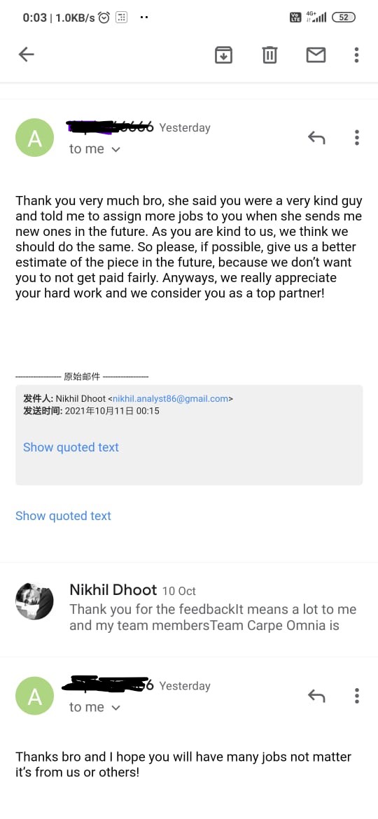 Client Feedback - Alpha Project